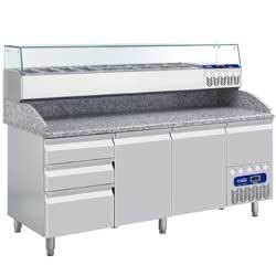 Ensemble table frigorifique