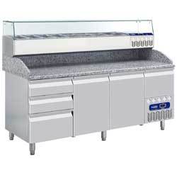 Ensemble table frigorifique