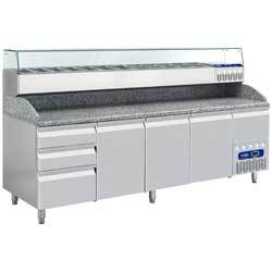 Ensemble table frigorifique