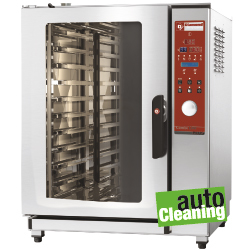 Four électrique prog. vapeur/convection 10x gn 1/1