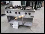 Fourneau 6 feux gaz Netgoce