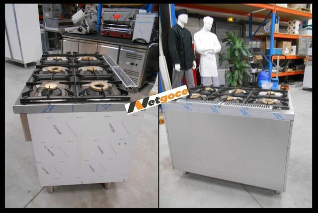 Fourneau 6 feux gaz Netgoce