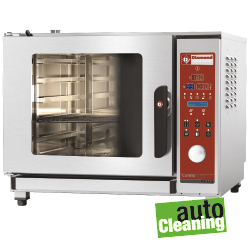Four électrique prog. vapeur/convection 5x gn 1/1