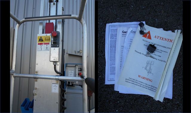 Nacelle élévatrice GENIE AWP-25s Netgoce