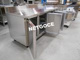 table réfrigérée avec dosseret Netgoce