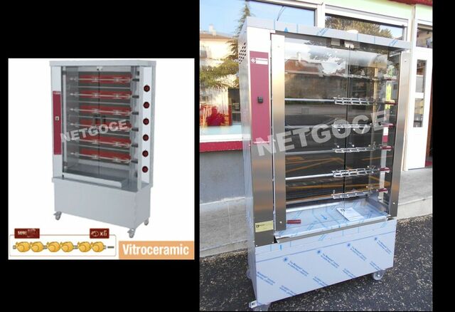 Rotissoire VITROCERAMIC 6 broches Netgoce