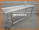 Table egouttage inox NETGOCE