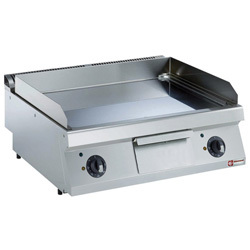 Plaque de cuisson electr. lisse chromee -top