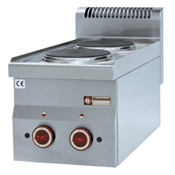 Cuisiniere 2 plaques electriques -top