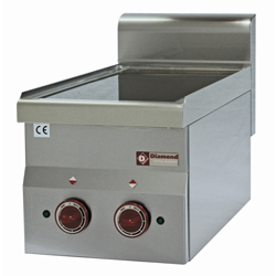 Cuisinière vitrocéramique 2 plaques -top