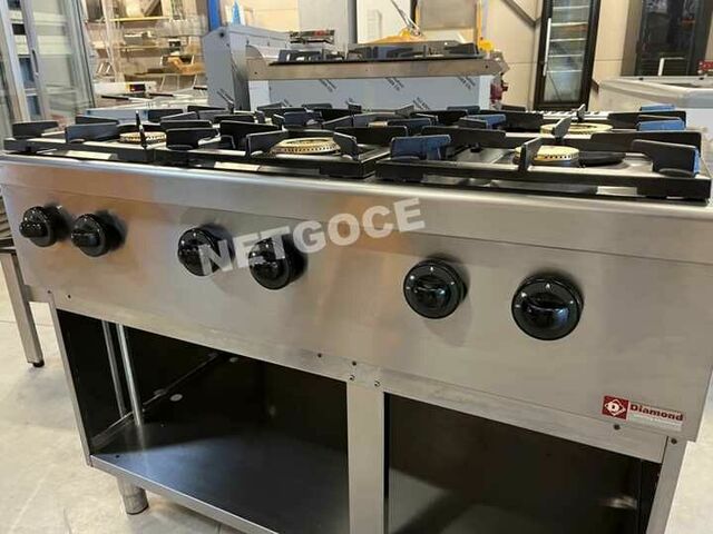 Cuisinière 6 feux gaz 2019 Netgoce