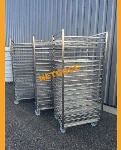 OCCASION chariot inox 600x800 complet