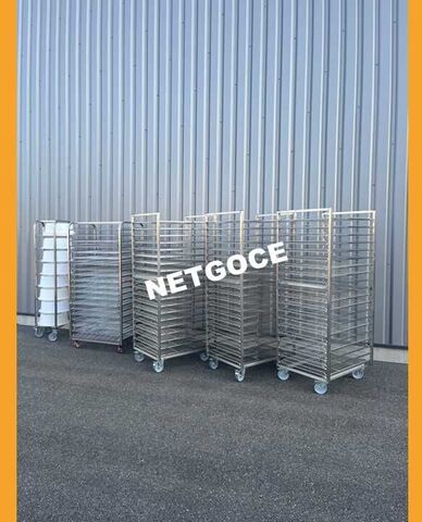 OCCASION chariot inox 600x800 complet