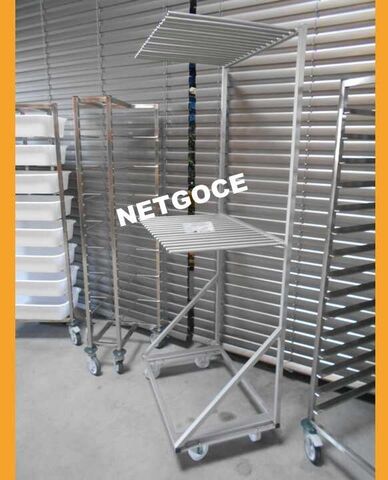 OCCASION chariot inox 600x800 complet