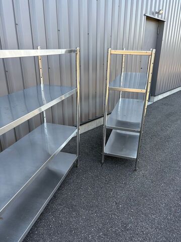 Etagères de stockage inox Netgoce