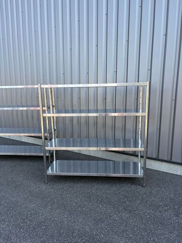 Etagères de stockage inox Netgoce
