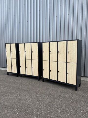Lot blocs vestiaires 18 casiers Netgoce