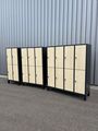 Lot blocs vestiaires 18 casiers Netgoce