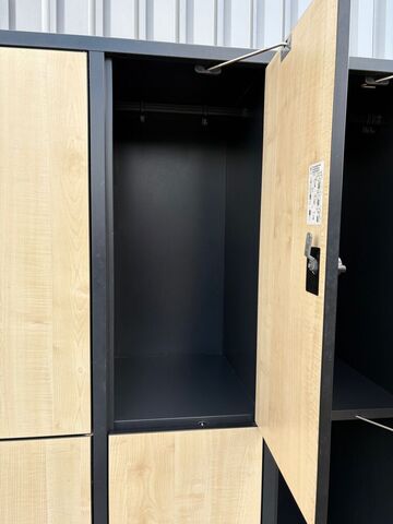 Lot blocs vestiaires 18 casiers Netgoce