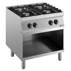 Fourneau 4 feux 5,5 kw sur armoire ouverte