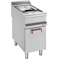 Friteuse gaz/armoire 1 panier 1 cuve 20 l