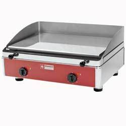 Plaque de cuisson elect. lisse - chromee