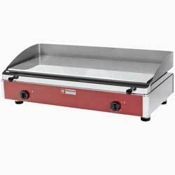 Plaque de cuisson elect. lisse chromee