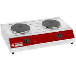 Rechaud électrique de table 2 plaques (2x 1,5 kw)