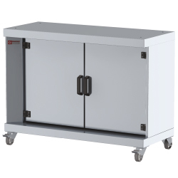 Armoire de support, sur roues