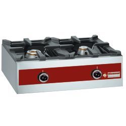 Rechaud a gaz de table - 2 feux vifs