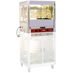 Rotissoire a balancelles, 25 poulets