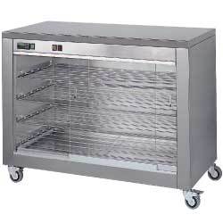 Armoire vitrine chauffante 60poulets s/roues