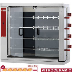 Rotissoire a poulets vitro. 4 broches