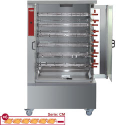 Rotissoire a gaz 11 broches (66pollos)