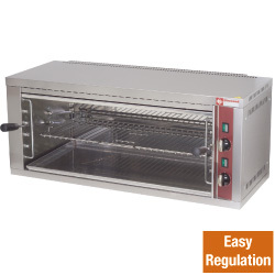 Salamandre electrique avec grille reglable