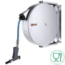 Poste de nettoyage, enrouleur auto 10mt