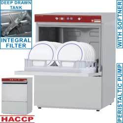 Lave-vaisselle panier 500x500mm + adoucisseur