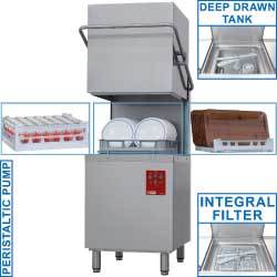 Lave-vaisselle capot panier 500x500 mm