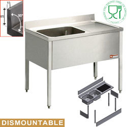 Plonge 1 cuve 1 eg.dx