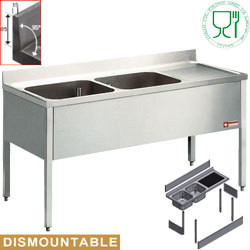 Plonge 2 cuves 1 eg.dx + t/i