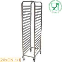 Echelles a platines 20xgn 1/1 - espace 75 mm