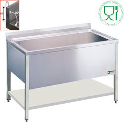 Plonge 1 cuve 1060x500xh400 mm- maxi