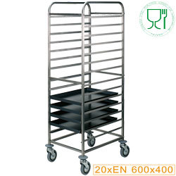 Echelles a platines 20x600x400 mm - esp.75mm