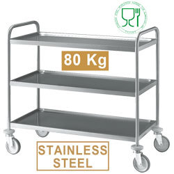 Chariot de service - 3 niveaux