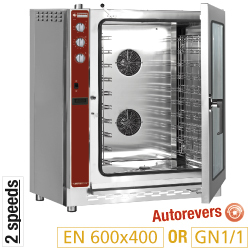 Four a conv. elec. 10x en(gn) humidif. autom