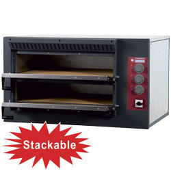 Four electrique a pizzas 2 chambres